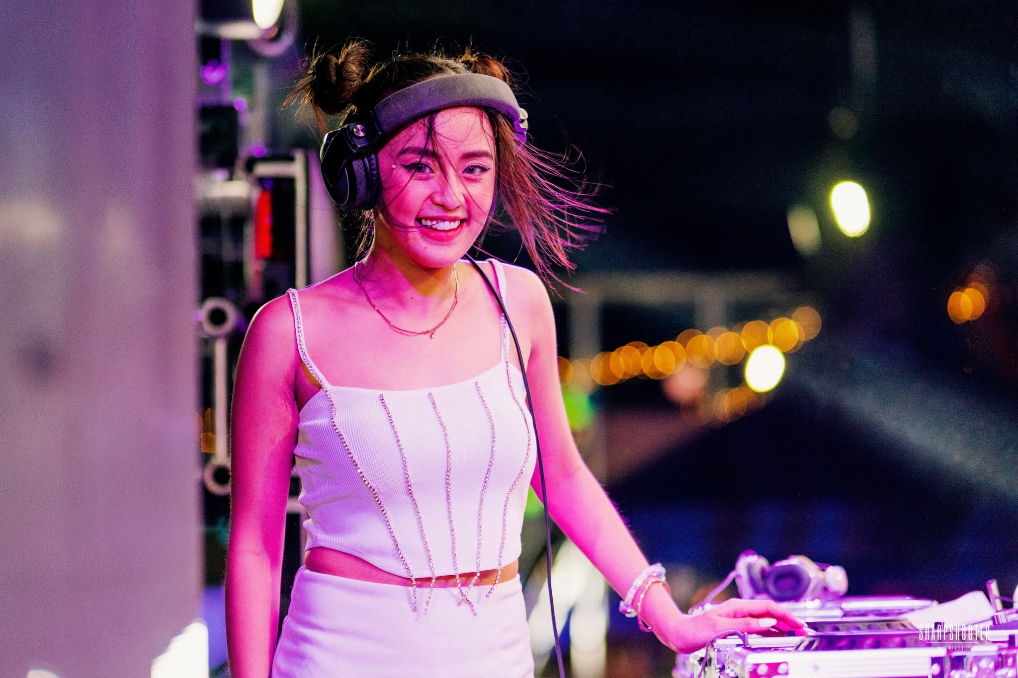 DJ performing during an event at London Beach Resort